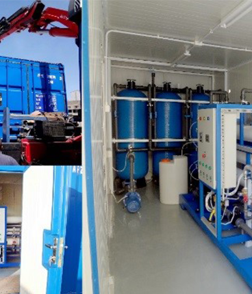 Containerized Water treatment plant for Algeria